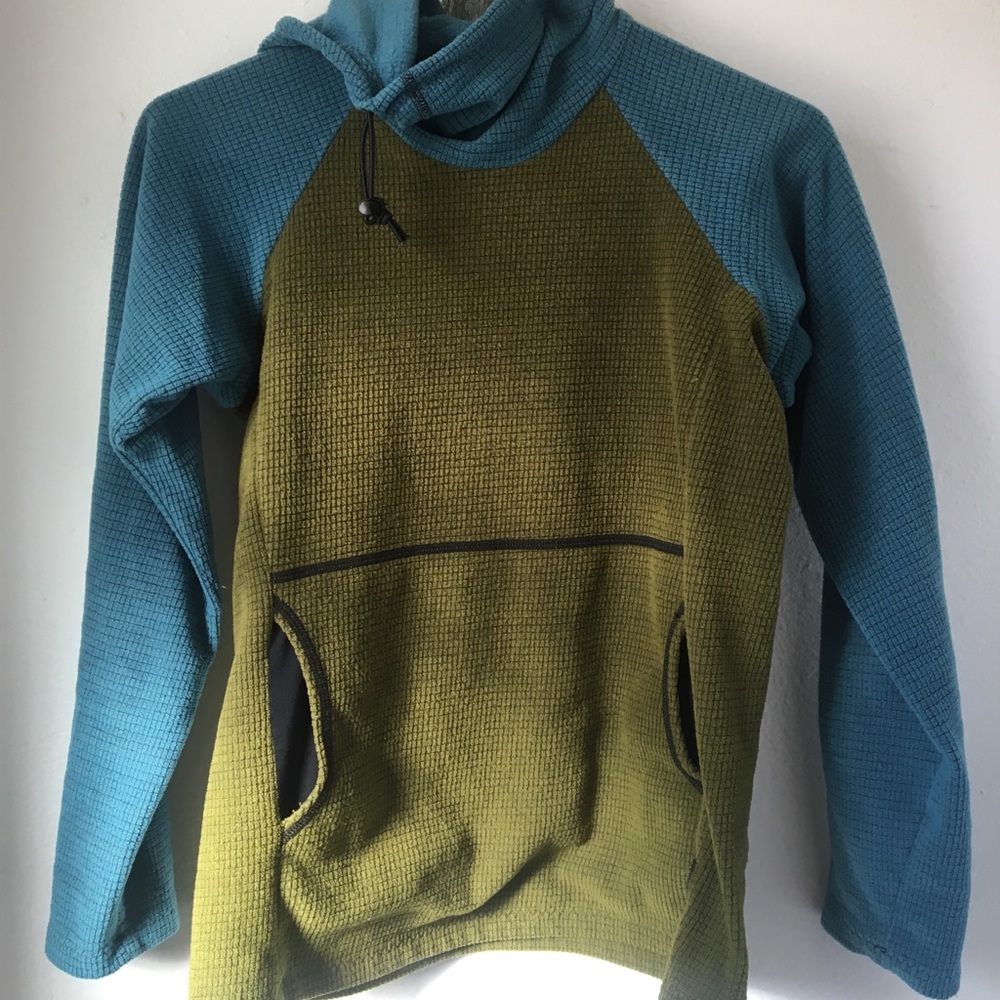 Melanzana microgrid hoodie